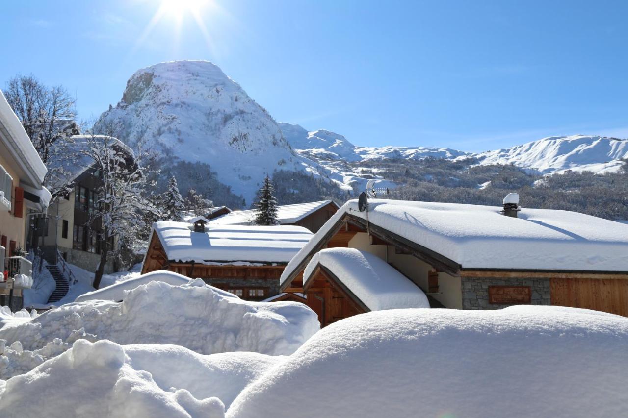 Chalet De Charme 13 Personnes Avec Sauna Ski O Pieds Villa Saint-Martin-de-Belleville Exterior foto